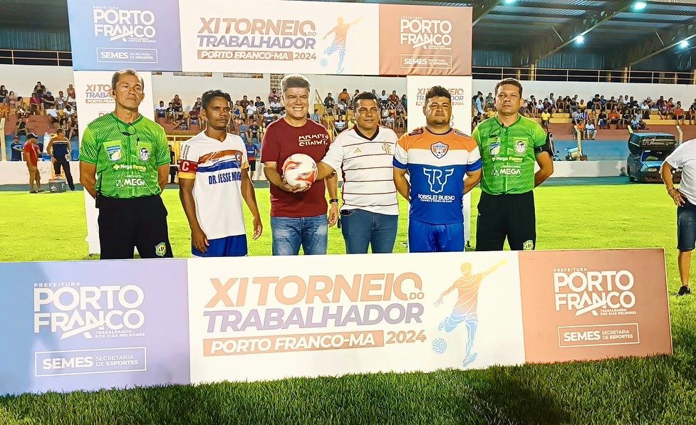 Abertura do XI Torneio do Trabalhador marca celebração esportiva em Porto Franco