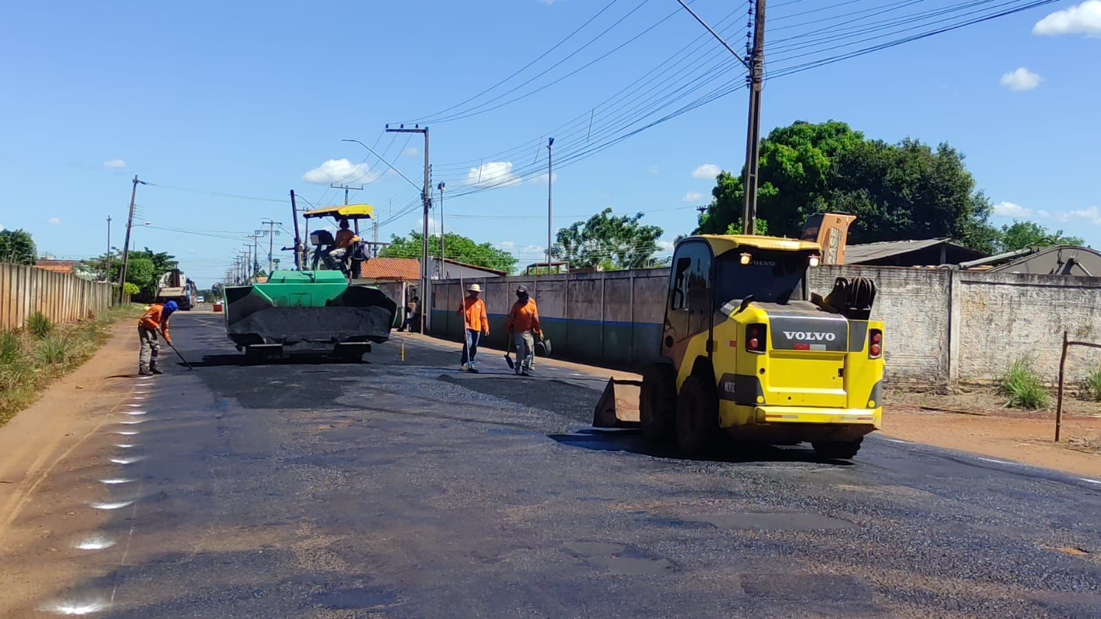 Prefeitura investe na infraestrutura de Porto Franco com recapeamento asfáltico