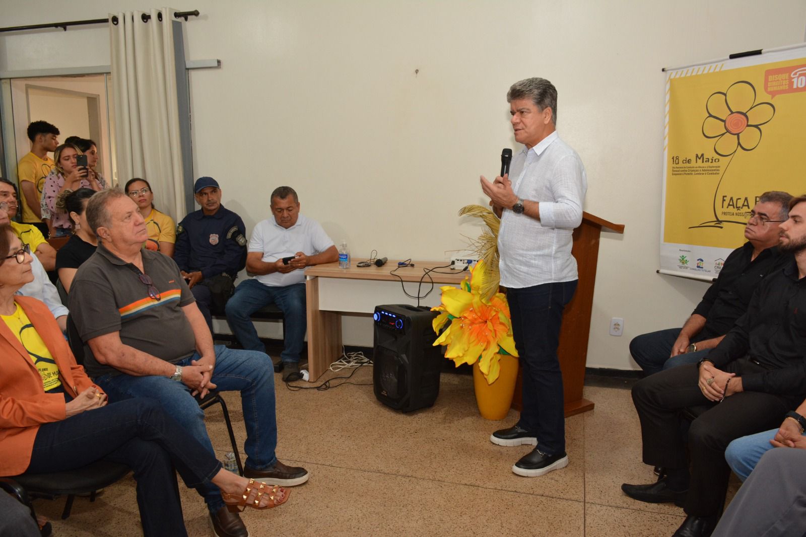 Prefeitura realiza lançamento da Campanha Maio Laranja com palestra “25 anos de mobilização da...