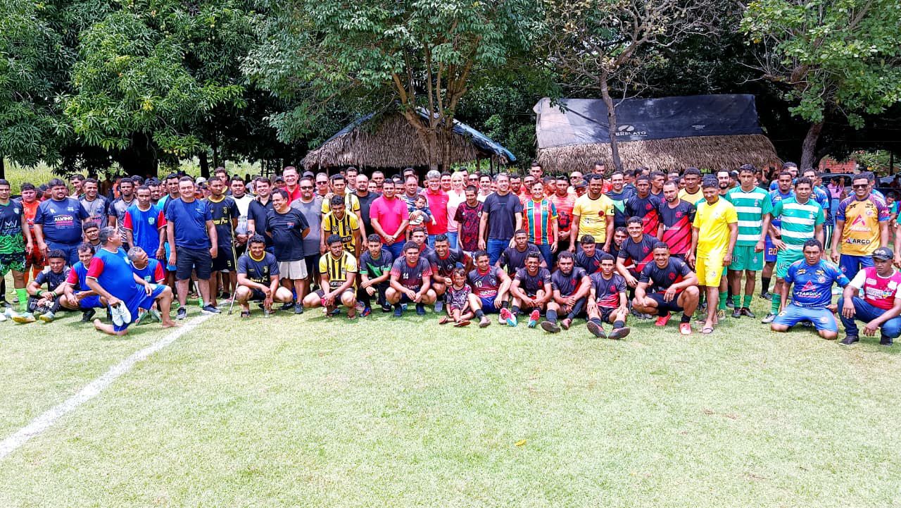 PORTO FRANCO REALIZA ABERTURA DA IV COPA RURAL NO SÃO DOMINGOS