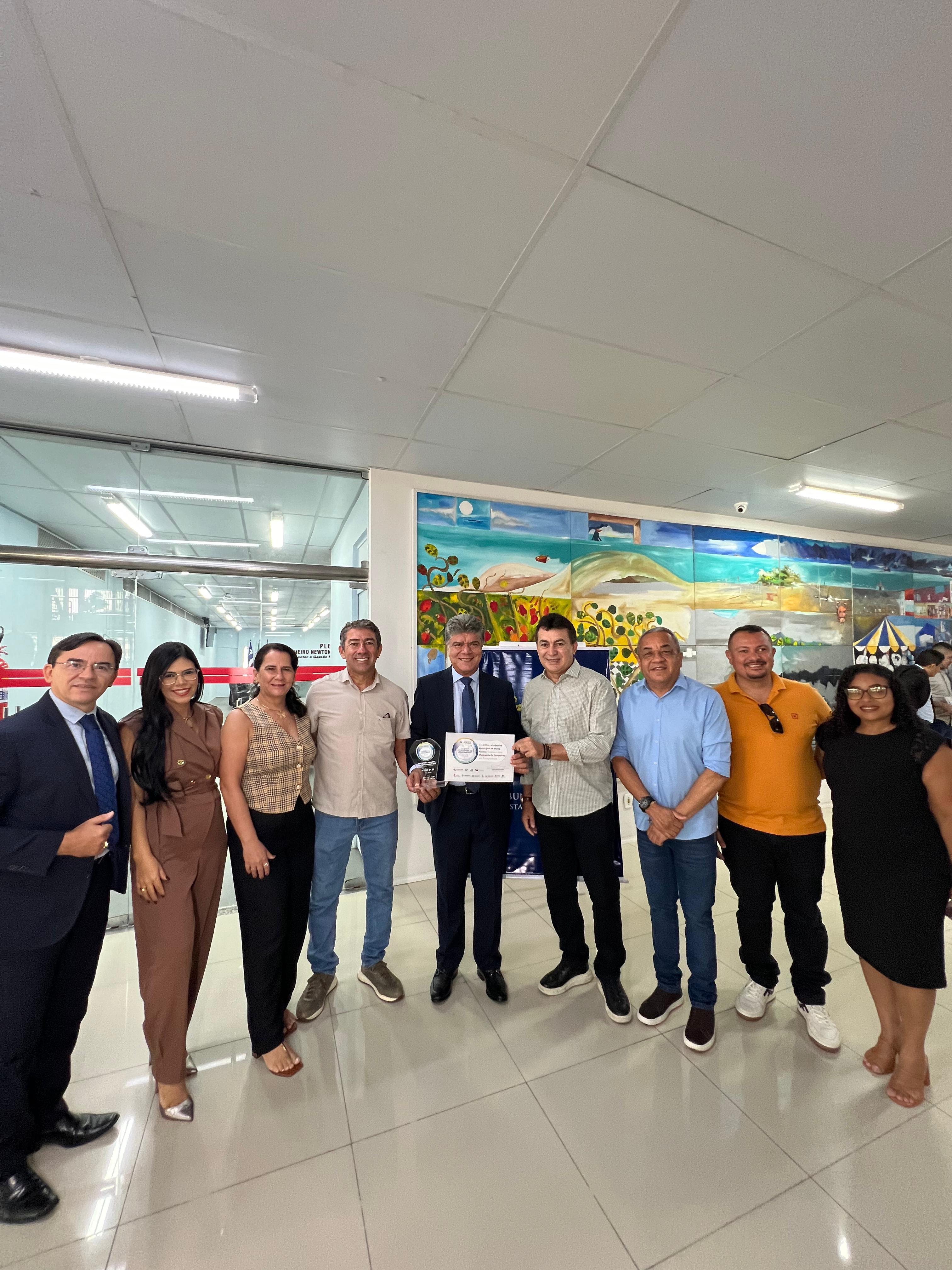 Prefeitura de Porto Franco recebe Selo Diamante em Transparência pelo Tribunal de Contas do Mar...