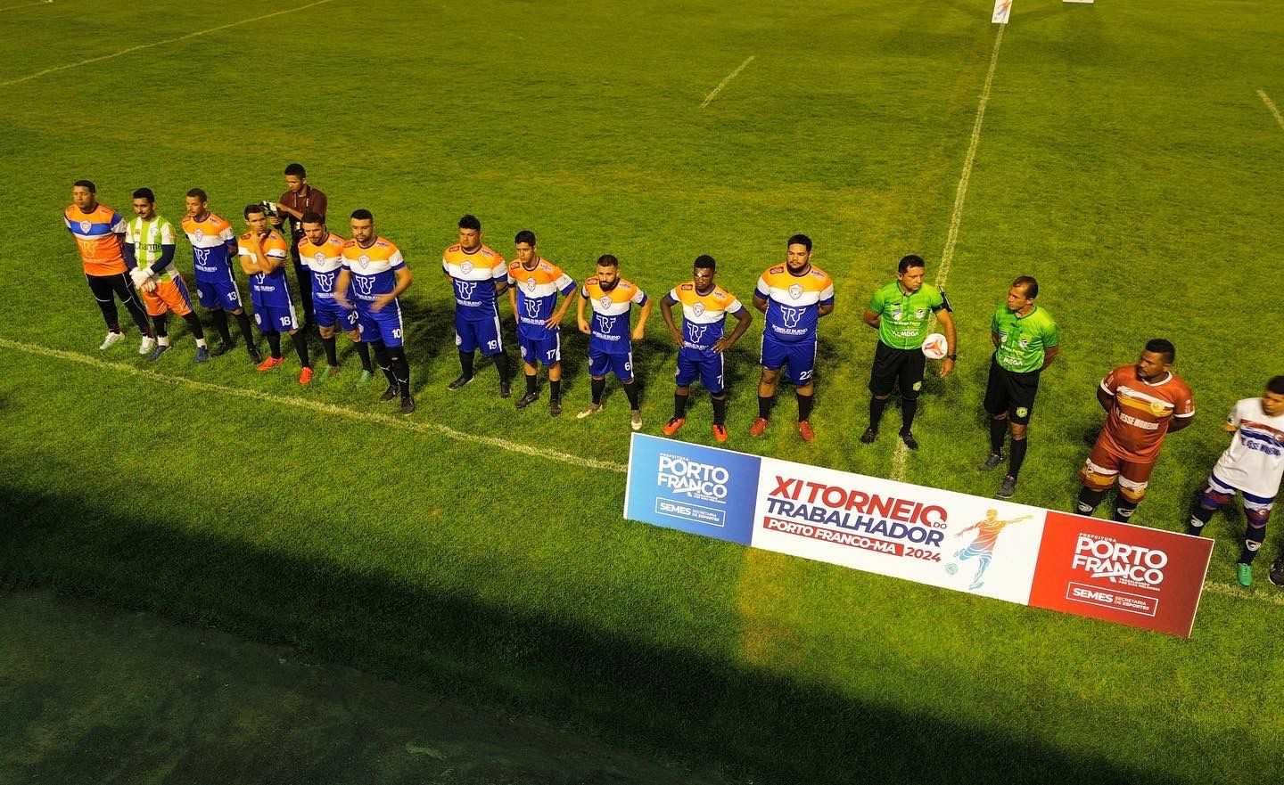 Abertura do XI Torneio do Trabalhador marca celebração esportiva em Porto Franco