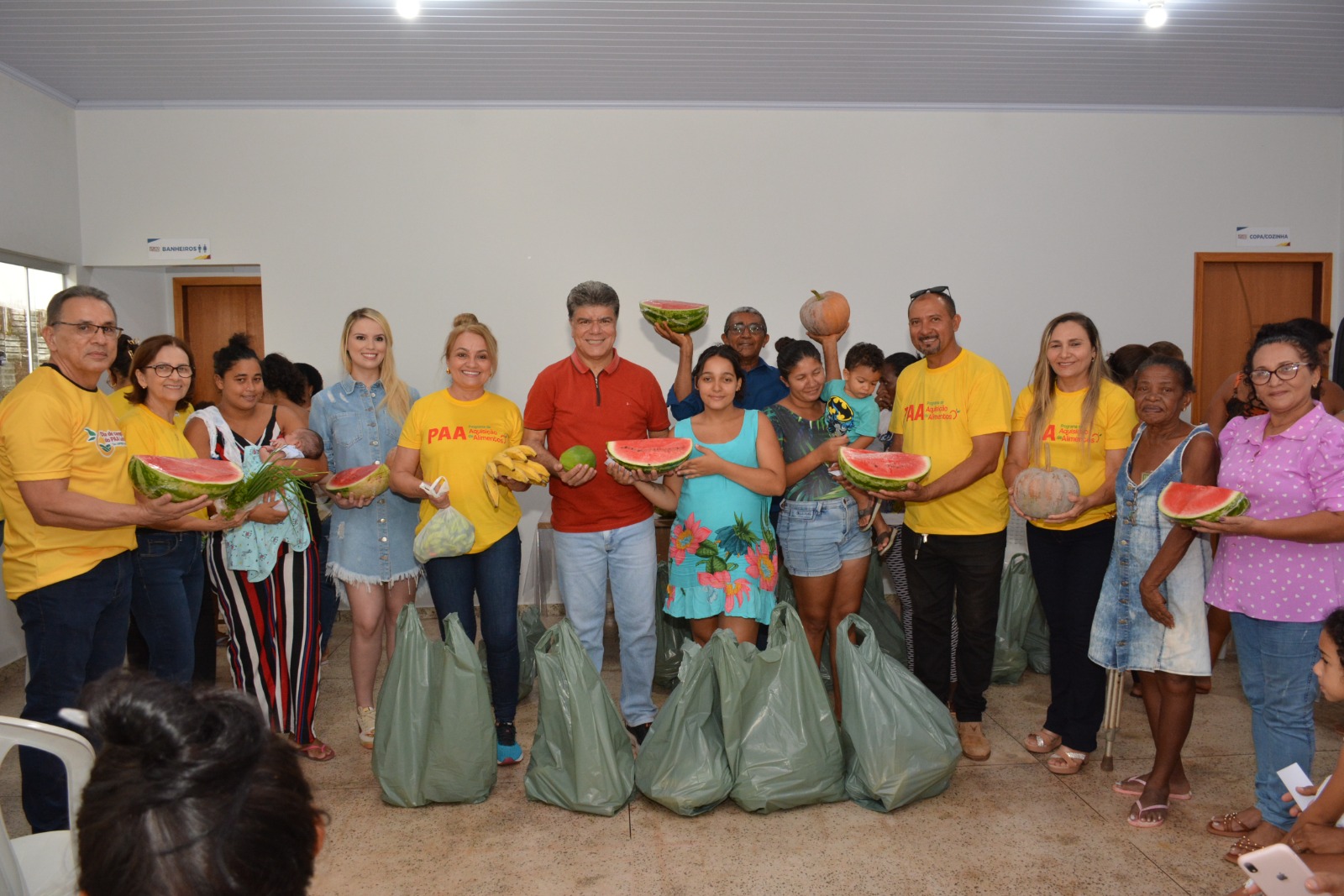 Prefeitura de Porto Franco realiza entrega de cestas verdes do PAA Alimentos