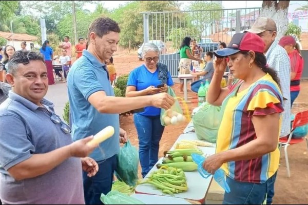 Jovens Empreendedores realizam 1ª Rodada de Negócios do Assentamento São Raimundo na zona rural...