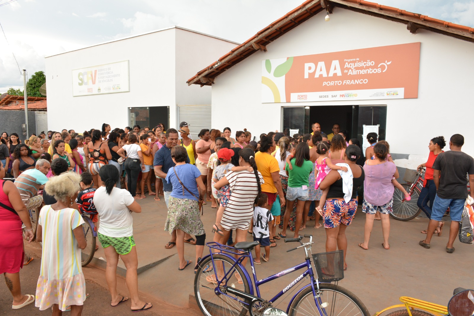 Prefeitura de Porto Franco realiza entrega de cestas verdes do PAA Alimentos
