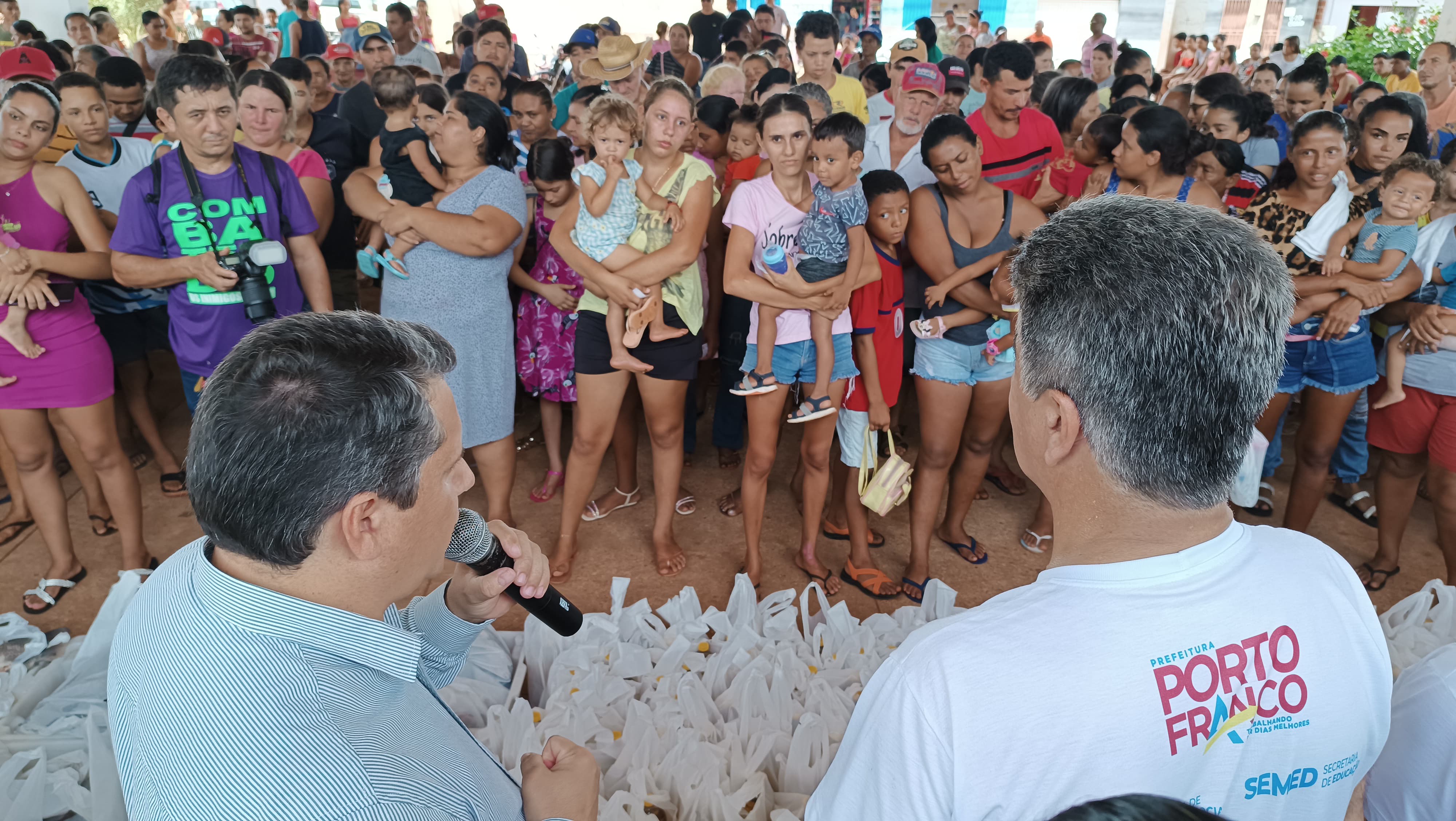 Campanha Peixe na Páscoa distribui mais de 3 toneladas de peixes em Porto Franco
