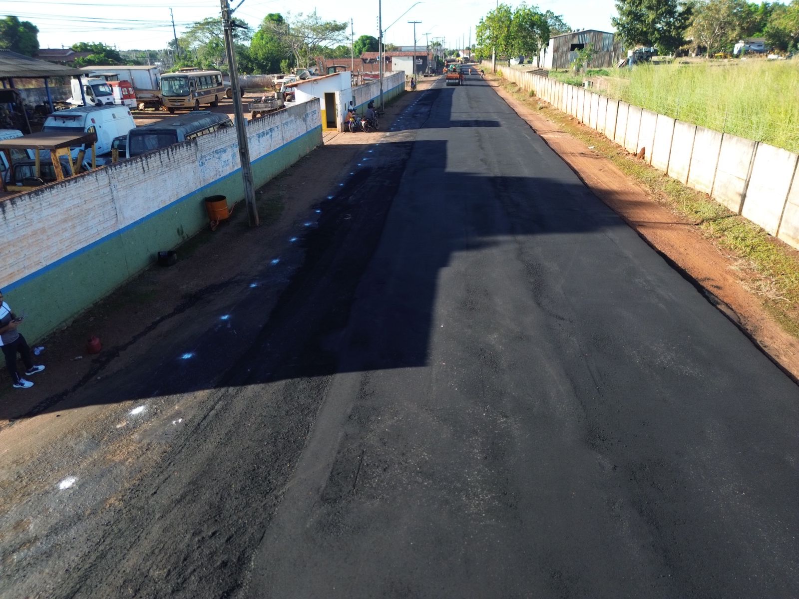 Prefeitura investe na infraestrutura de Porto Franco com recapeamento asfáltico
