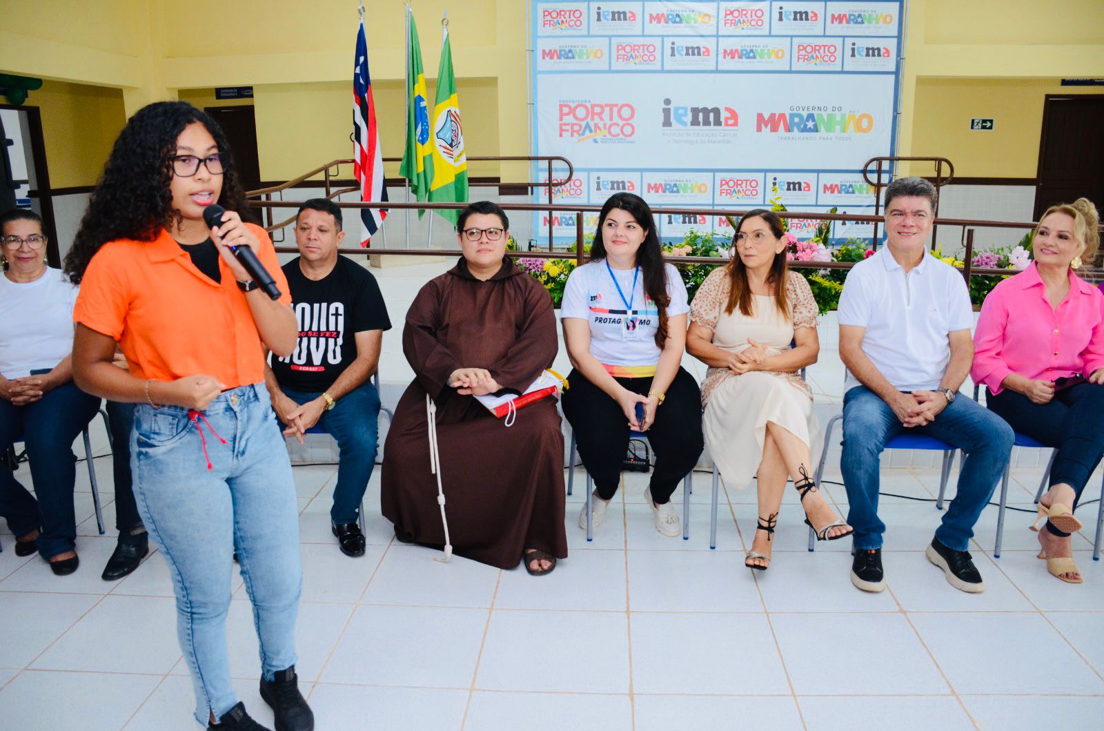 Aula inaugural: IEMA Pleno de Porto Franco oferece ensino médio integral e cursos profissionali...