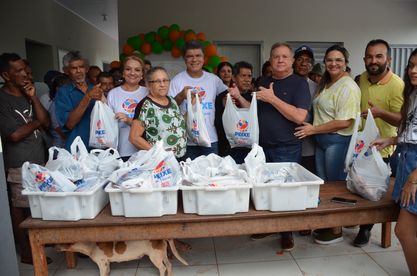 Campanha Peixe na Páscoa distribui mais de 3 toneladas de peixes em Porto Franco