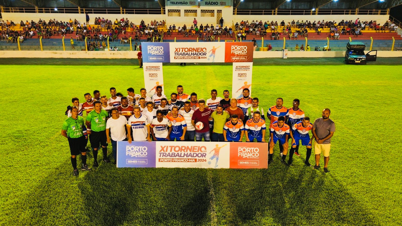 Abertura do XI Torneio do Trabalhador marca celebração esportiva em Porto Franco