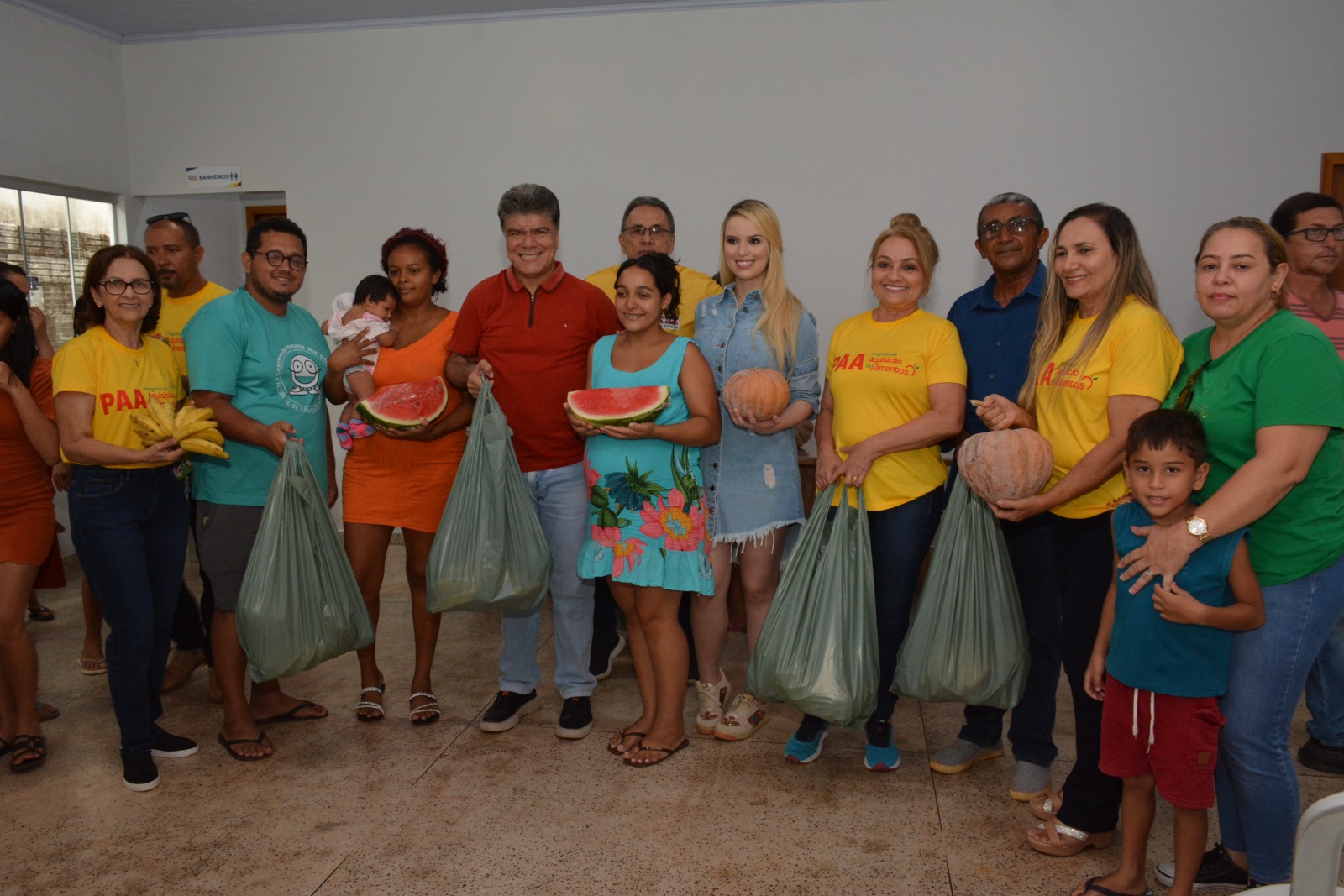 Prefeitura de Porto Franco realiza entrega de cestas verdes do PAA Alimentos