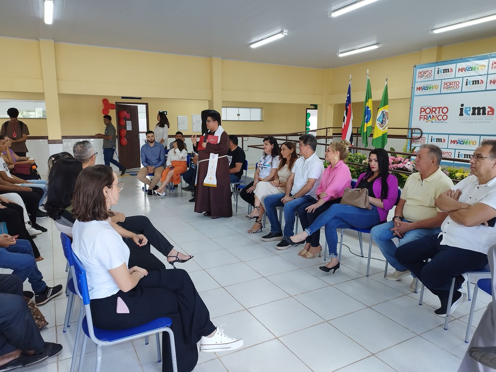 Aula inaugural: IEMA Pleno de Porto Franco oferece ensino médio integral e cursos profissionali...