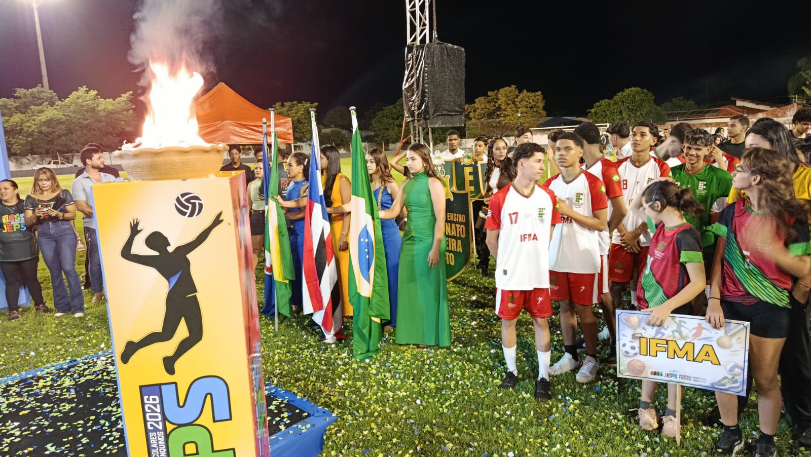 Porto Franco dá início ao JEPS 2026 e reafirma compromisso com o esporte e a educação