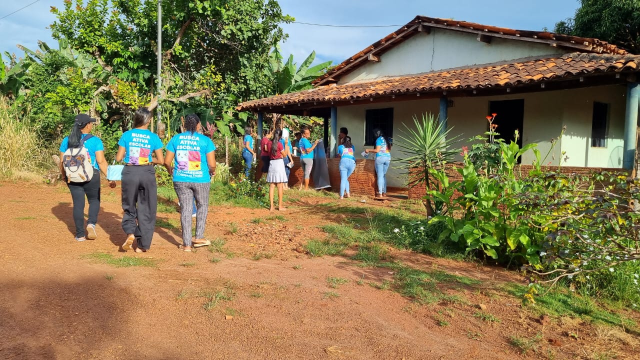 Busca Ativa Escolar em Ação na Zona Rural e Zona Urbana de Porto Franco