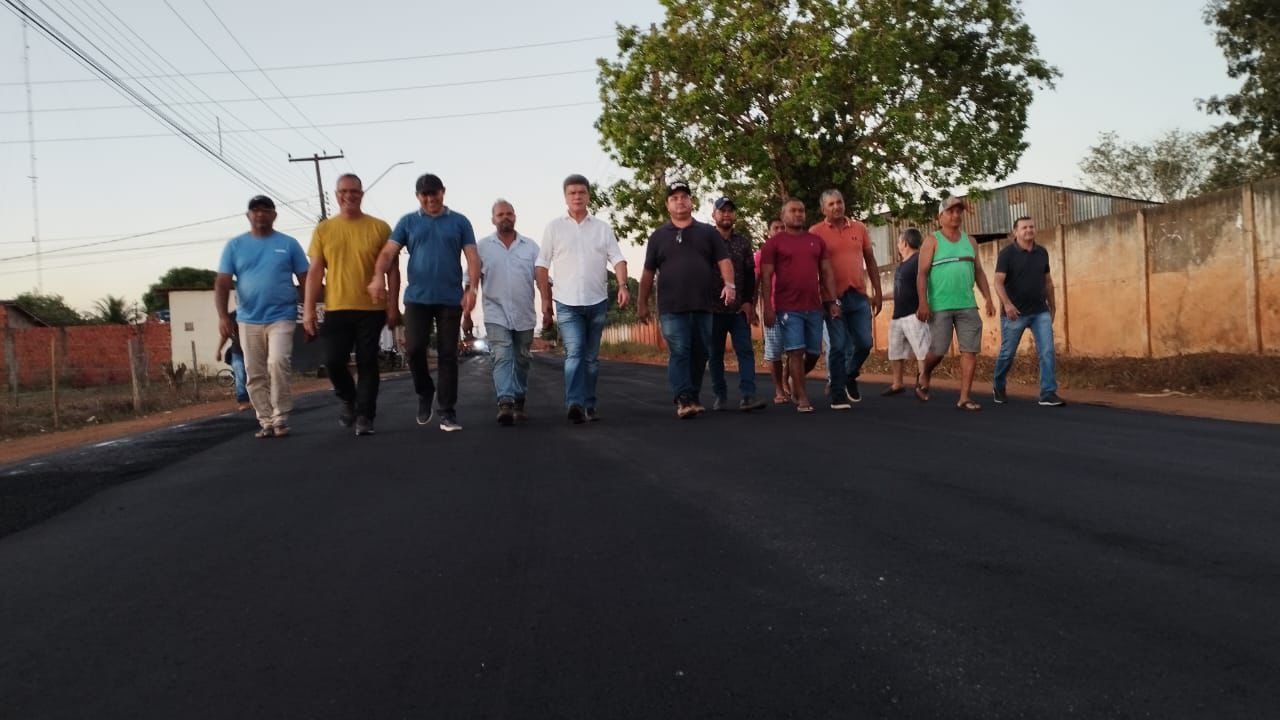 Prefeitura investe na infraestrutura de Porto Franco com recapeamento asfáltico