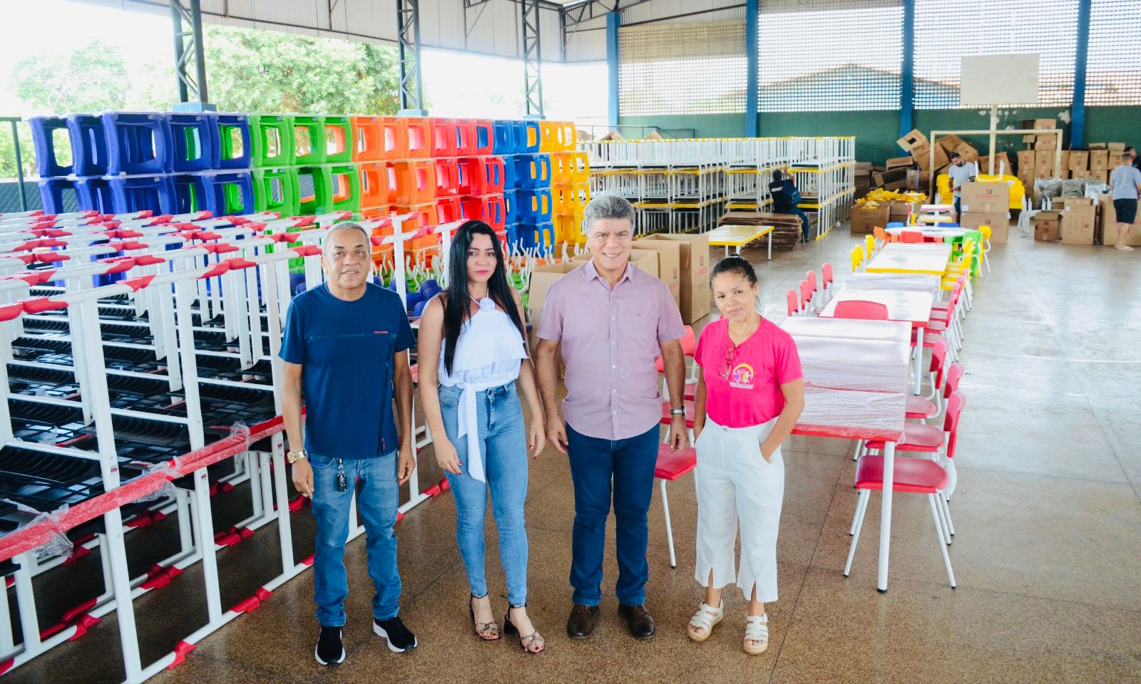 Educação de Porto Franco recebe equipamentos para creches e escolas