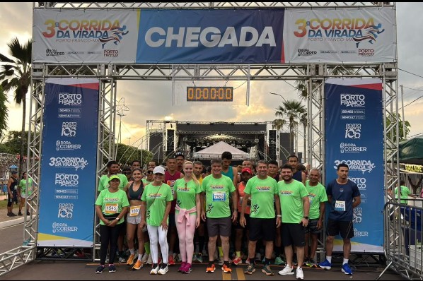 Prefeitura de Porto Franco realiza III Corrida da Virada em celebração aos 106 anos de Emancipa...
